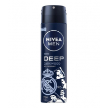 Nivea Men Deep Darkwood antiperspirant sprej Real Madrid, 150 ml