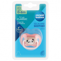 CANPOL CUMLÍK SILIKÓNOVÝ EXOTIC ANIMALS 0-6M 1KS PANDA