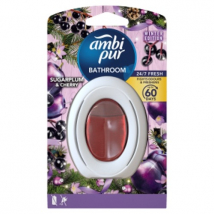 Ambi Pur Bathroom osviežovač vzduchu Sugarplum & Cherry, 8 ml