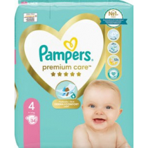 Pampers Premium Care detské plienky veľkosť 4, 9-14 kg, 34 ks
