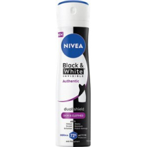 NIVEA DEODORNAT ANTIPERSPIRANT BLACK & WITE AUTHENTIC 150 ML