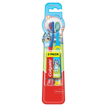 Colgate Kids Bluey detská zubná kefka 3-5 rokov, Extra Soft, 2 ks