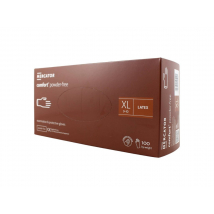 Mercator Comfort latexové rukavice nepudrované XL, 100 ks