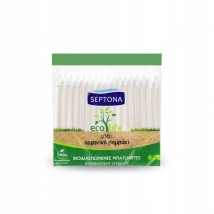 Septona Eco Life Vatové tyčinky biologicky rozložiteľné, 100 ks