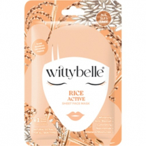 Wittybelle Plátenná pleťová maska Ryžový extrakt, 25 g