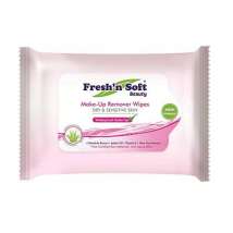 Fresh'n Soft Odličovacie obrúsky Sensitive, 25 ks