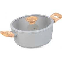 Magic Home Hrniec Harmony so sklenenou pokrievkou, 4 l / 24 cm