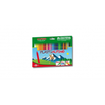 Alpino Plastialpino voskové pastelky, 24 ks