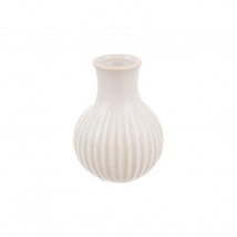 VAZA PORCELAN BIELA 6X6X8CM