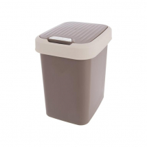 KOS NA ODPAD UH VYKLOPNY 12L HNEDA BEIGE SWING