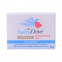 Baby Dove Sensitive Moisture detské tuhé mydlo, 90 g