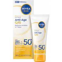 NIVEA SUN PL. KREM ANTI. A Q10 SPF50+ 40ML