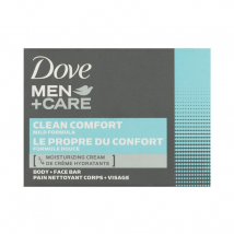 Dove Men+Care tuhé mydlo Clean Comfort, 100 g