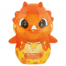 Dino 3v1 sprchový gél, šampón a kondicionér Postavička oranžový, 400 ml
