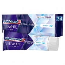 Blend-a-med Zubná pasta 3D White Luxe Diamond Glow, 75 ml