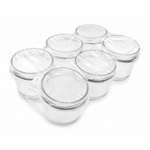 Zaváracie poháre 235 ml, priemer 82 mm, 6 ks