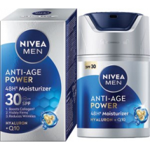 NIVEA KREM MEN HYDRAT.PL.PROTI VRASKAM SPF30 50ML