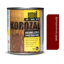 KOROZAL EMAIL 8440 ČERVENOHNEDÝ 0,75 KG