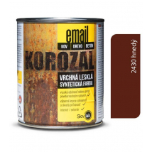 KOROZAL EMAIL 2430 HNEDÝ 0,75 KG
