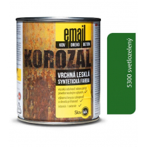 KOROZAL EMAIL 5300 SVETLOZELENÝ 0,75 KG