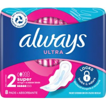 ALWAYS ULTRA SUPER PLUS 8KS
