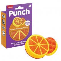 Vileda Punch Heavy Duty hubka na riad Orange, 1 ks