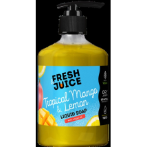 Fresh Juice Tekuté mydlo Tropické mango & citrón s arganovým olejom, 460 ml