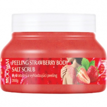 Mooyam Telový peeling Jahoda, 350 g