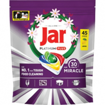 Jar Platinum Plus All in One tablety do umývačky riadu Lemon, 45 ks