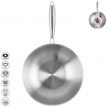 Orion Panvica Wok Steela, priemer 30 cm