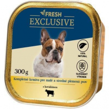 AL Fresh Exclusive Vanička pre psa s hovädzinou, 300 g