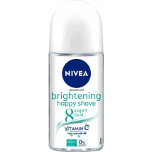 Nivea Brightening Happy Shave guľôčkový dezodorant, 50 ml