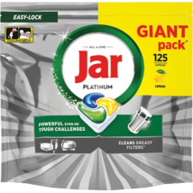 Jar Platinum tablety do umývačky riadu Lemon, 125 ks