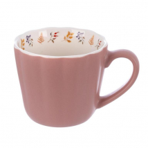 Orion Porcelánový hrnček Jeseň ružový, 0,4 l