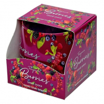 Vonná sviečka v skle Berries (lesné ovocie), 100 g