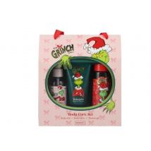 The Grinch Body Care Set, 3-kusová darčeková kazeta (telové mlieko 50 ml + telový sprej 75 ml + sprchový gél 100 ml)