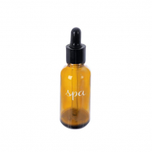Orion Fľaštička kozmetická hnedé sklo s pipetou SPA, 30 ml