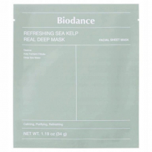 Biodance Refreshing Sea Kelp Real Deep Mask, hydrogélová pleťová maska, 34 g