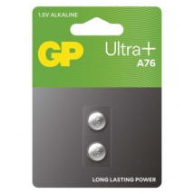GP Ultra Plus Alkalická gombíková batéria A76F (LR44), 2 ks