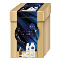 Nivea Darčekový box Q10 Revitalize (sérum + pleťový krém + telové mlieko)