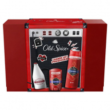 Old Spice Captain darčeková kazeta (deo stick 50 ml + sprchový gél 250 ml + voda po holení 100 ml)