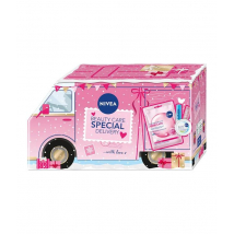 Nivea Darčekový box Mini Van (maska + krém + 2× balzam na pery)
