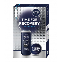 Nivea Men Time for Recovery darčeková kazeta (sprchový gél + krém)