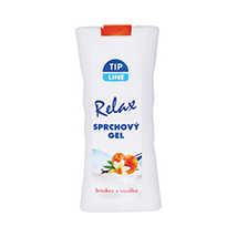 TIP LINE RELAX SPRCHOVÝ GÉL BOSKYŇA KVETY, VANILKA 500 ML