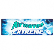 Airwaves Extreme Menthol žuvačky bez cukru, 14 g