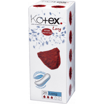 KOTEX SLIPOVÉ VLOŽKY LONG 28 KS