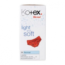 KOTEX SLIPOVÉ VLOŽKY NORMAL 35 KS