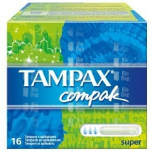 TAMPAX COMPAK SUPER 16 KS