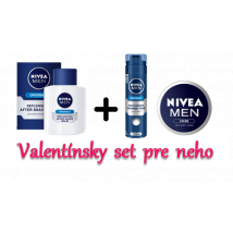 NIVEA BALZAM PO HOLENÍ ORIGINAL 100 ML + DARČEK PENA NA HOLENIE ORIGINÁL + NIVEA MEN KRÉM 30 ML