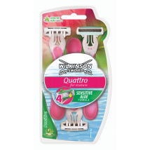 WILKINSON QUATTRO JEDNORÁZOVÉ ŽILETKY DAMSKÉ 3KS